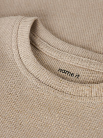 NAME IT Glimmer Bluse Siclo Cement